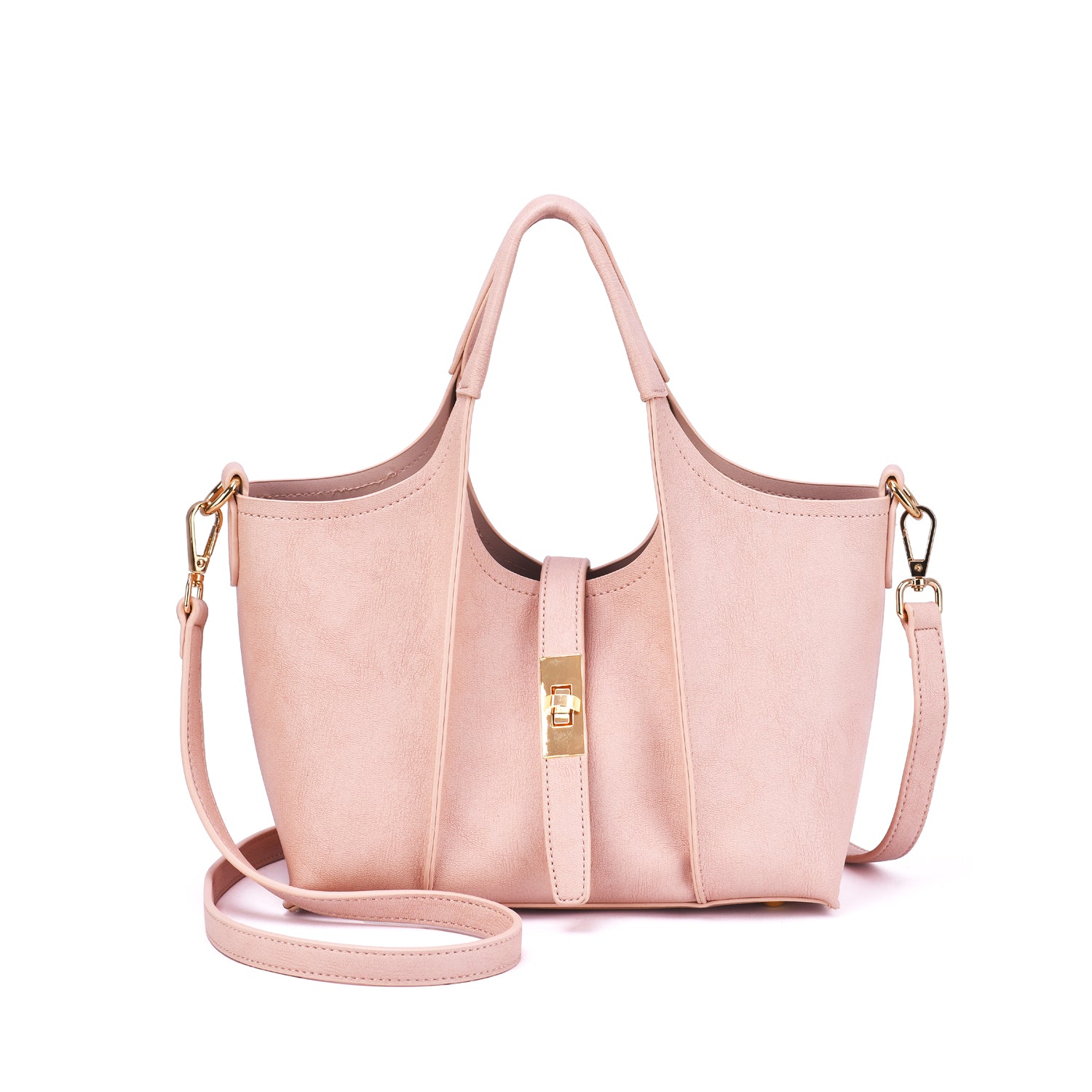 Charlie Washed Shoulder Bag with Pouch - Mellow World 