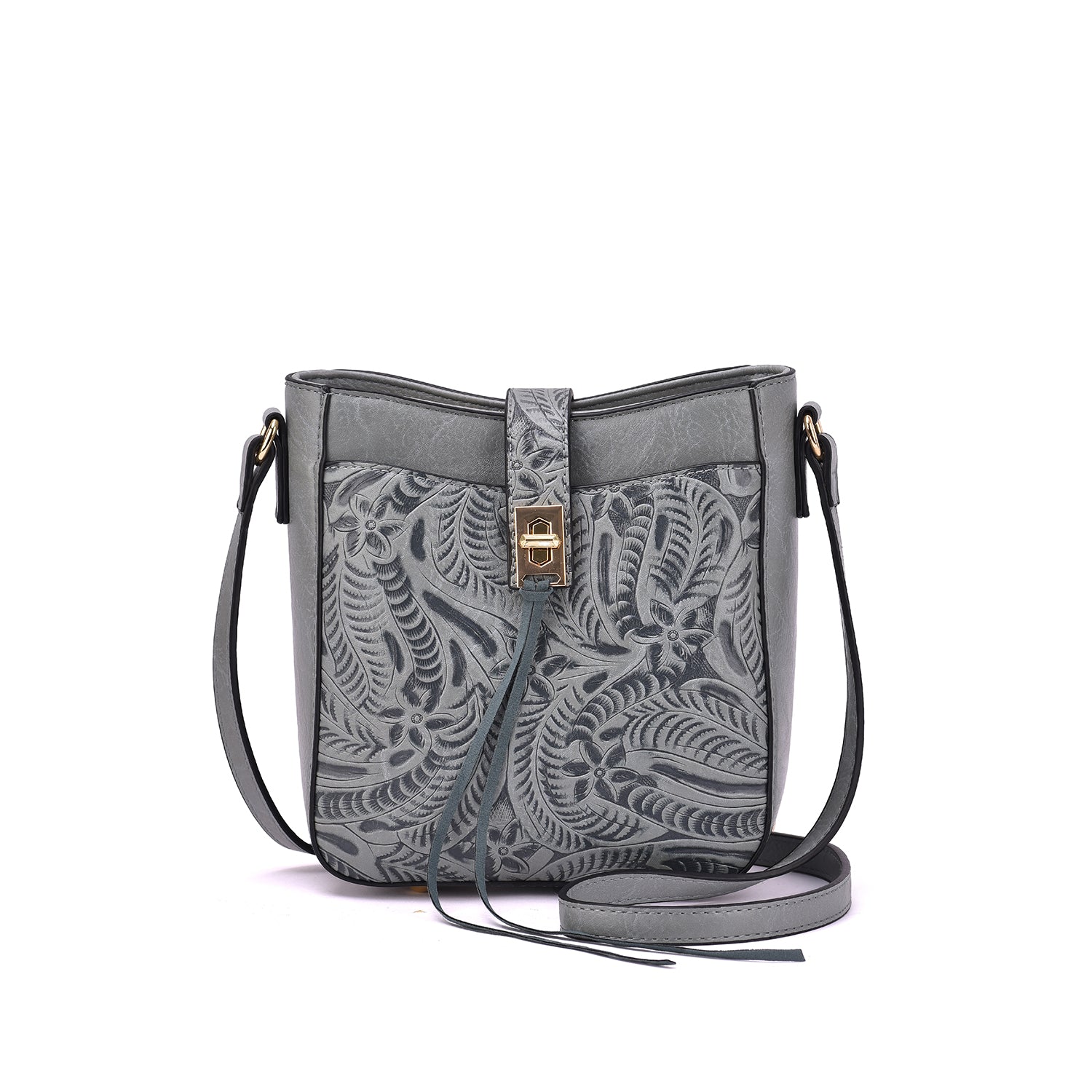 Mikey Tooled Crossbody