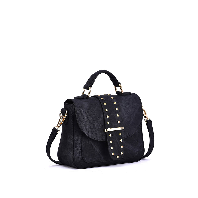 Emmie Denim Washed Crossbody Bag