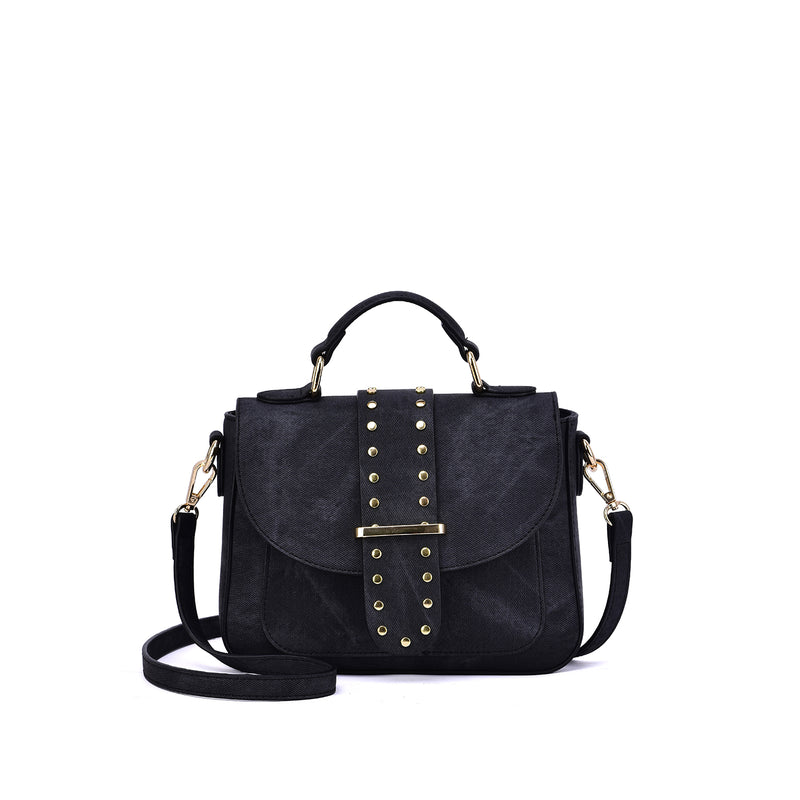 Emmie Denim Washed Crossbody Bag