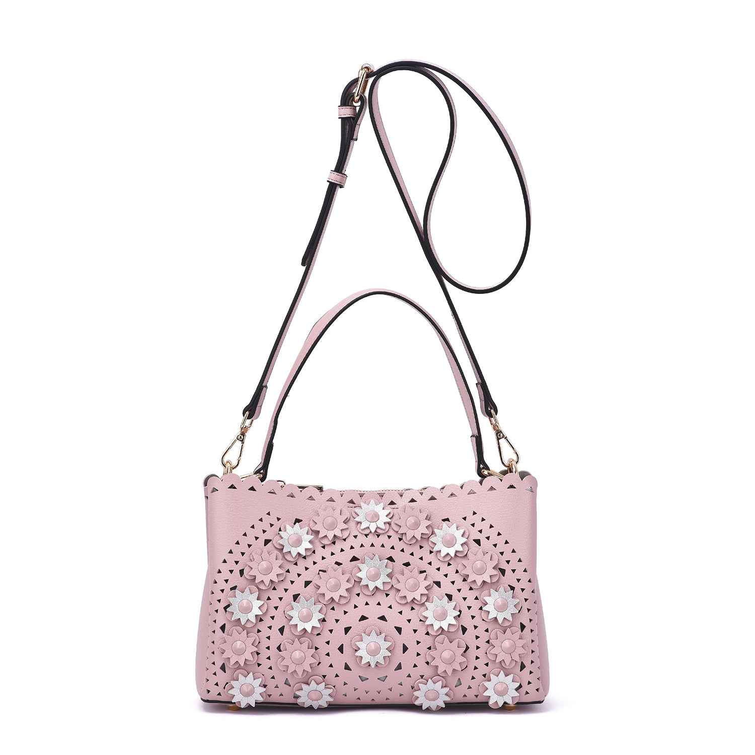 Piper 3D Flower Crossbody
