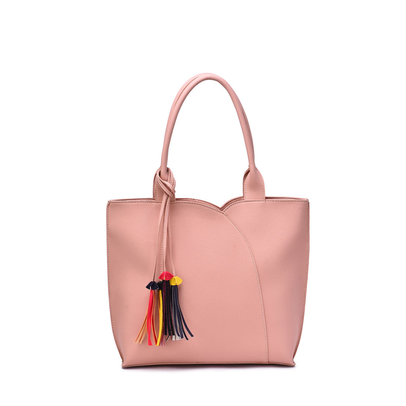 Allure Fashionable Tote with Tassels - Mellow World 