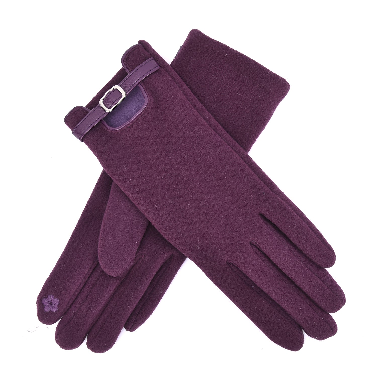 Women's Gloves with Belted Cuff - Mellow World 