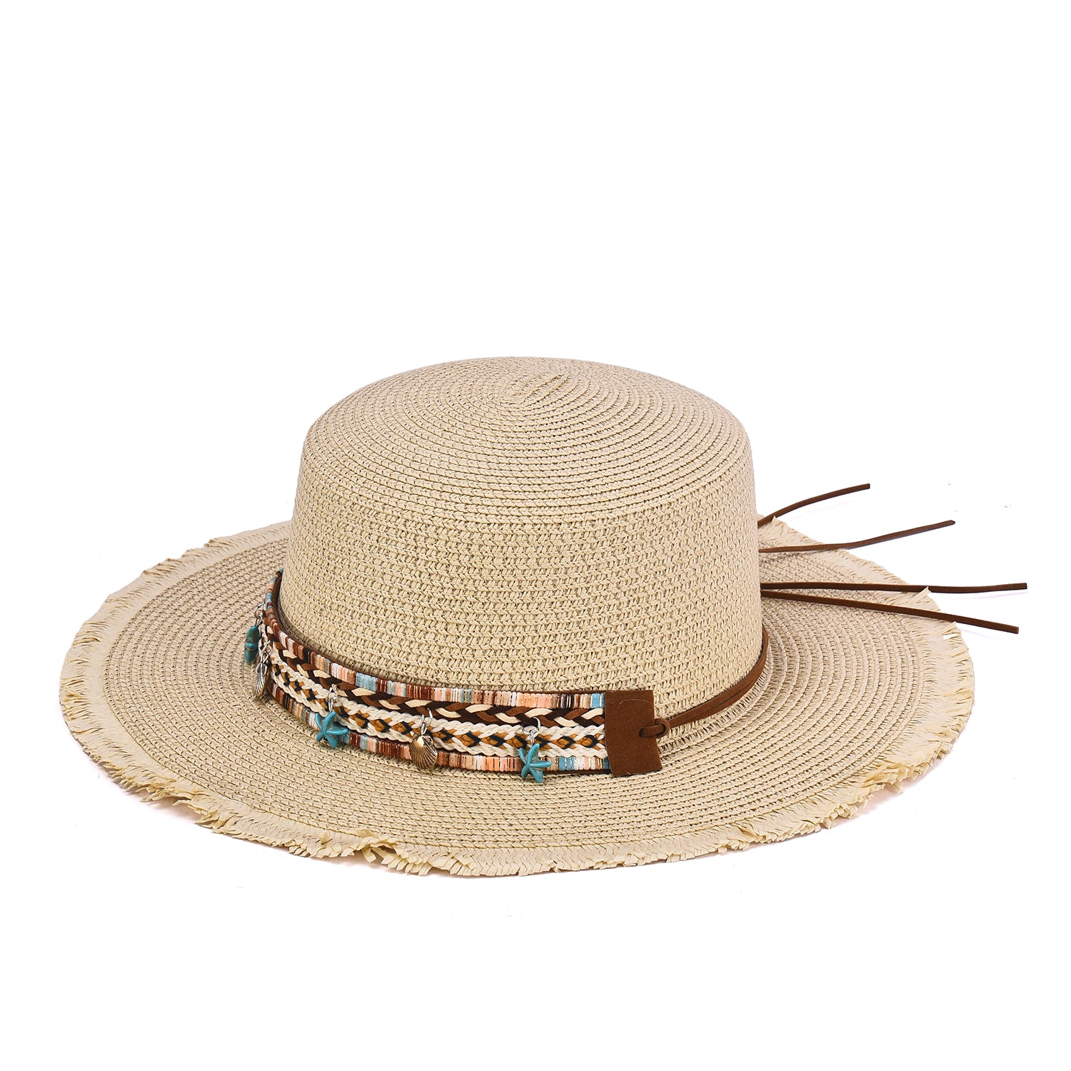Women's Wide Brim Boater Hat - Mellow World 
