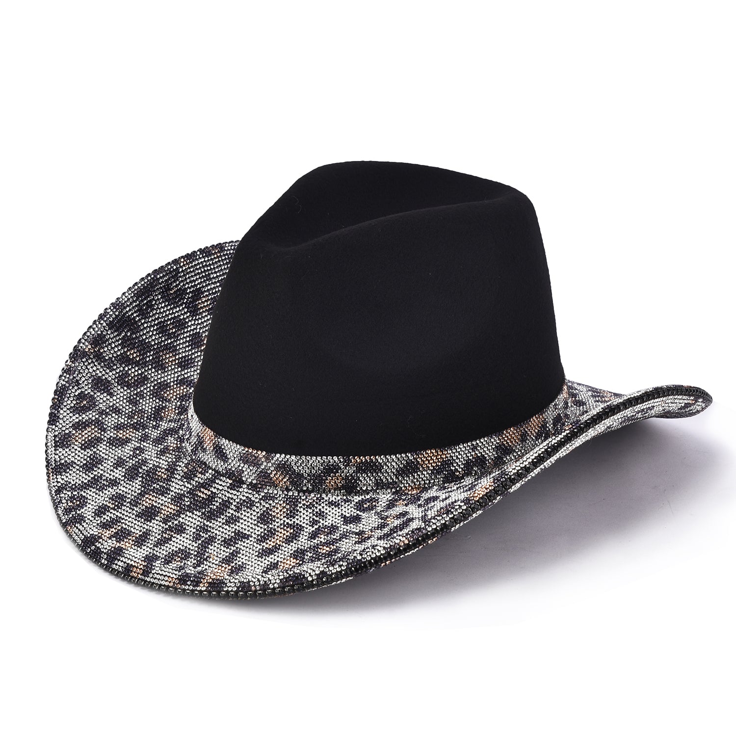 Women's Iridescent Rhinestone Cowboy Hat - Mellow World 