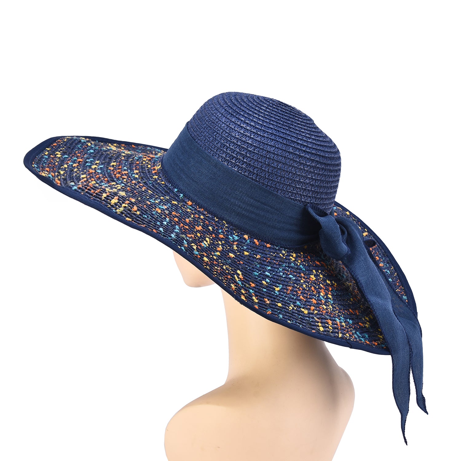 Women's Woven Sun Hat With Bow - Mellow World 