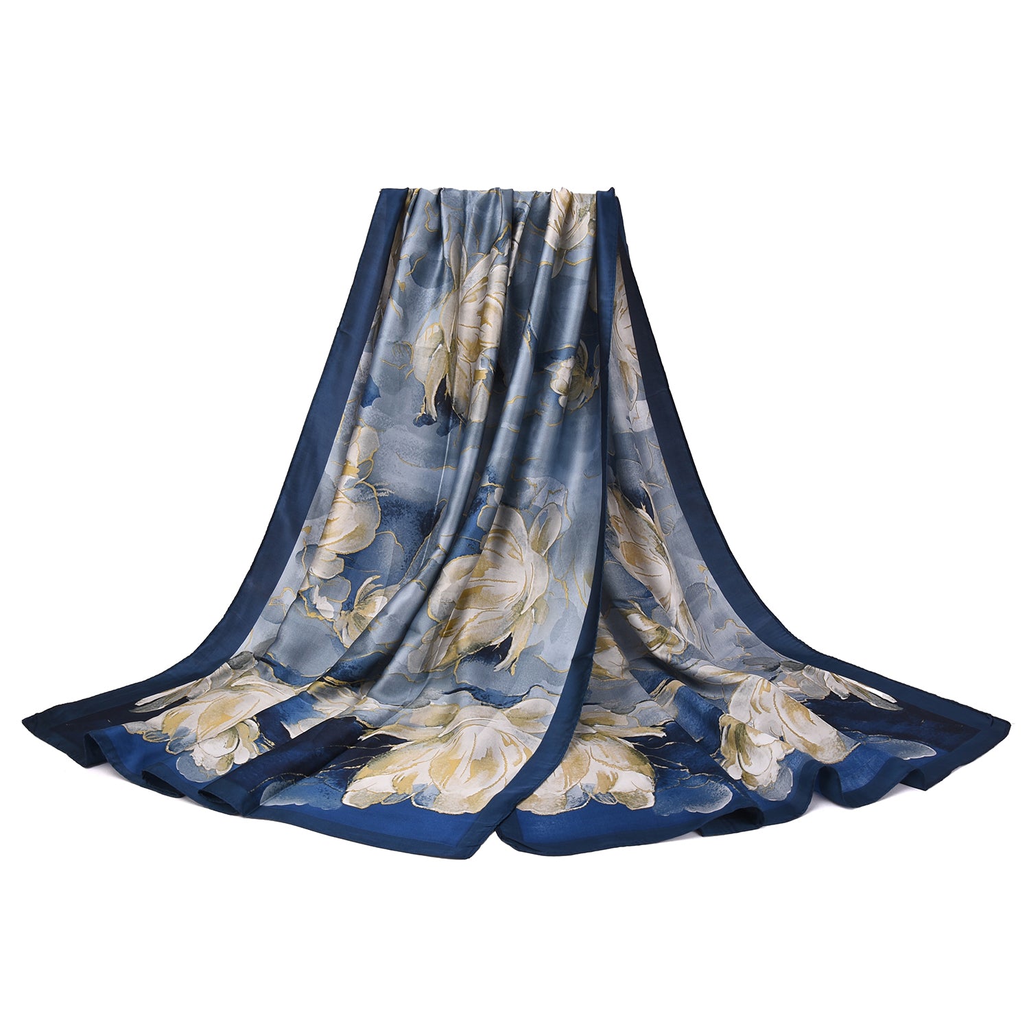 Women's Luxurious Patterned Wrap Scarf - Mellow World 