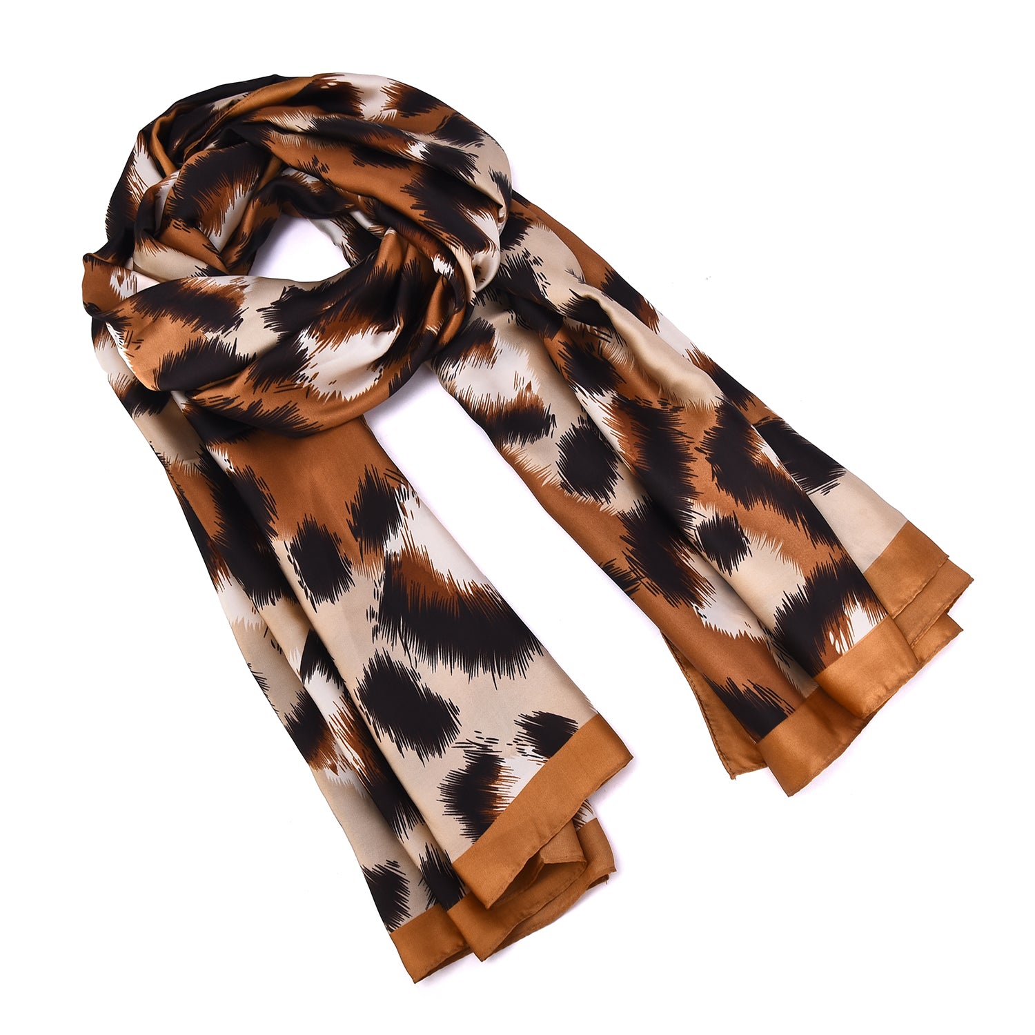 Women's Luxurious Patterned Wrap Scarf - Mellow World 