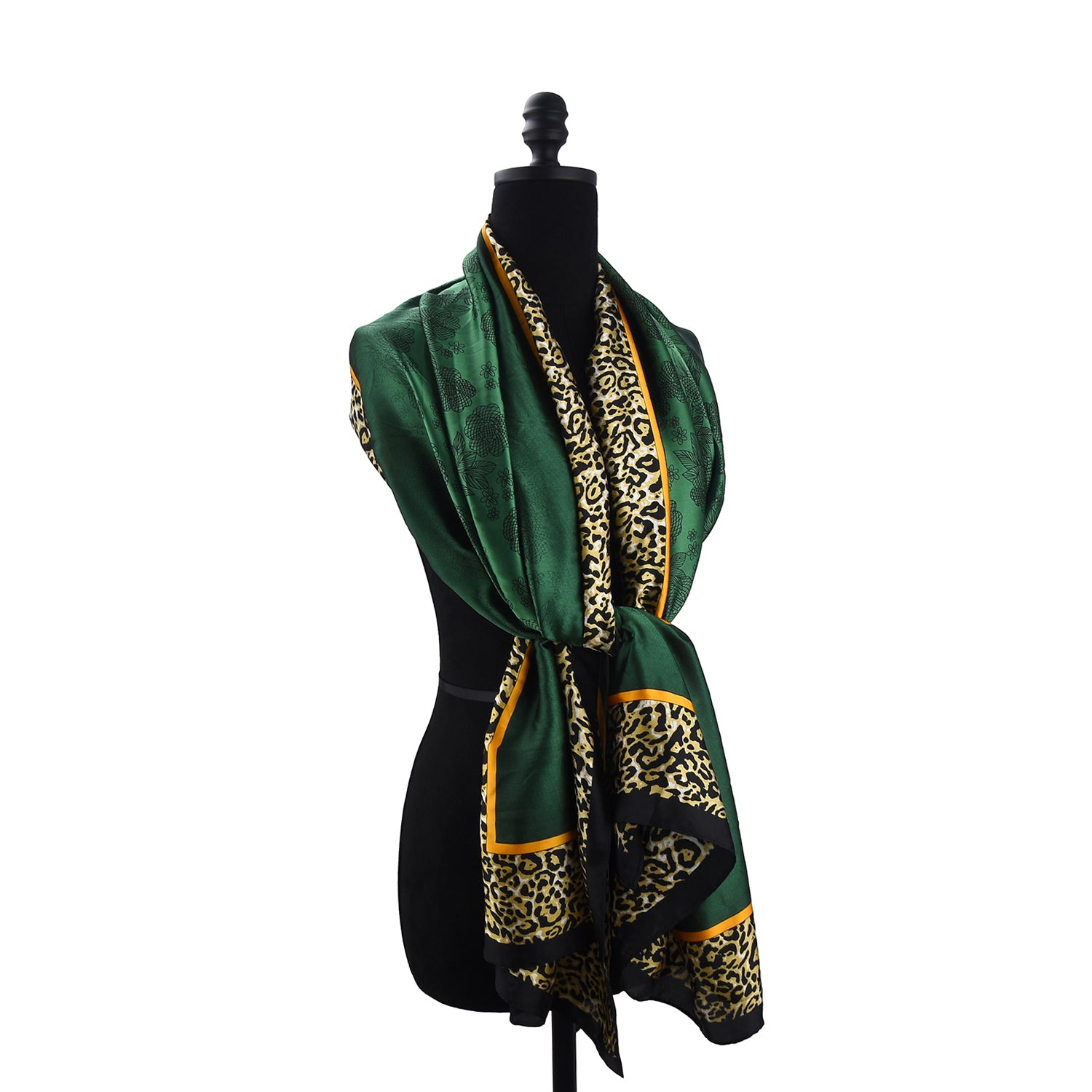 Women's Luxurious Patterned Wrap Scarf - Mellow World 