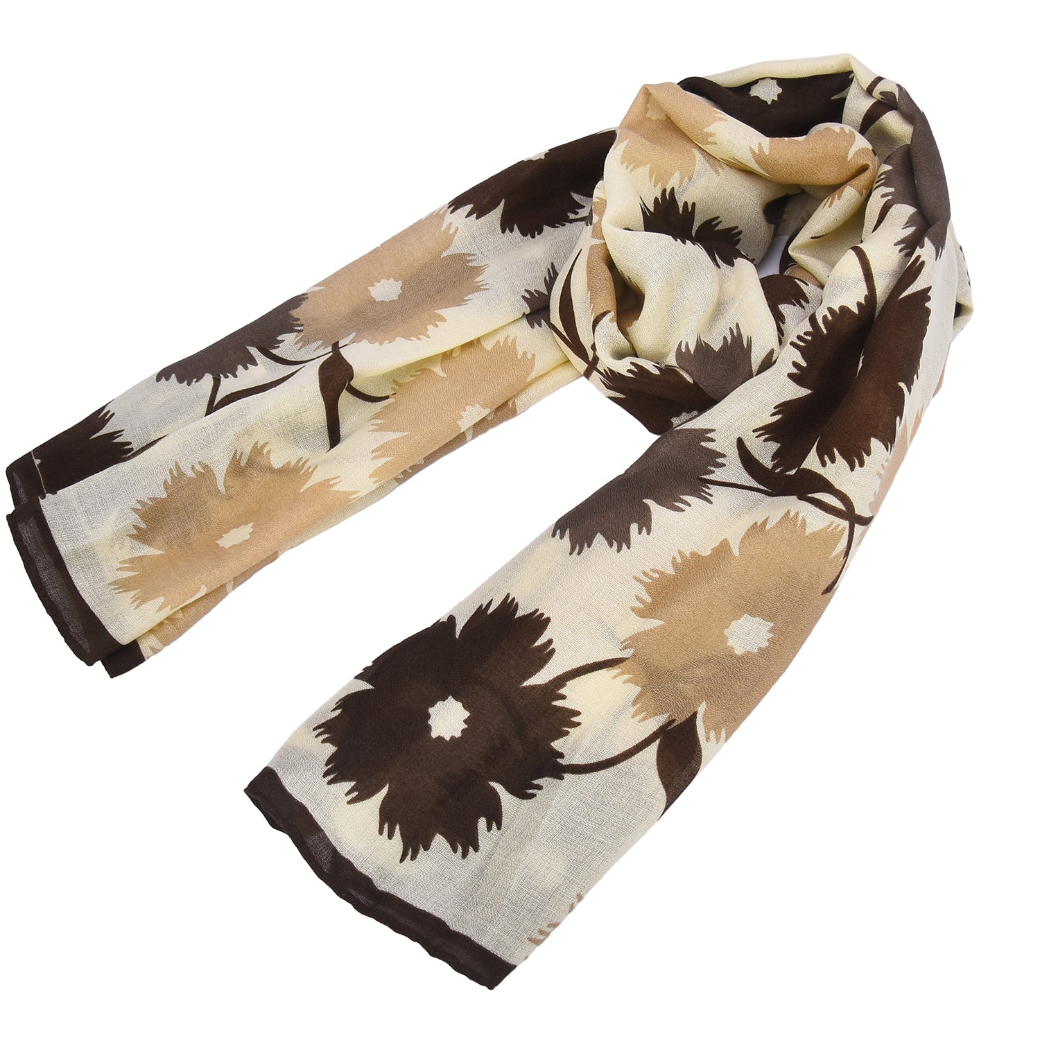 Liliana Women's Soft Floral Wrap - Mellow World 