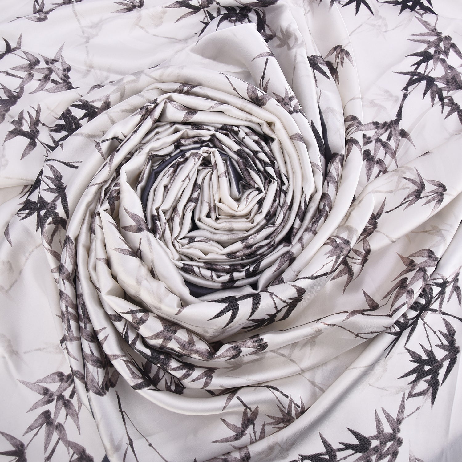 Women's Floral Printed Satin Wrap Scarf - Mellow World 