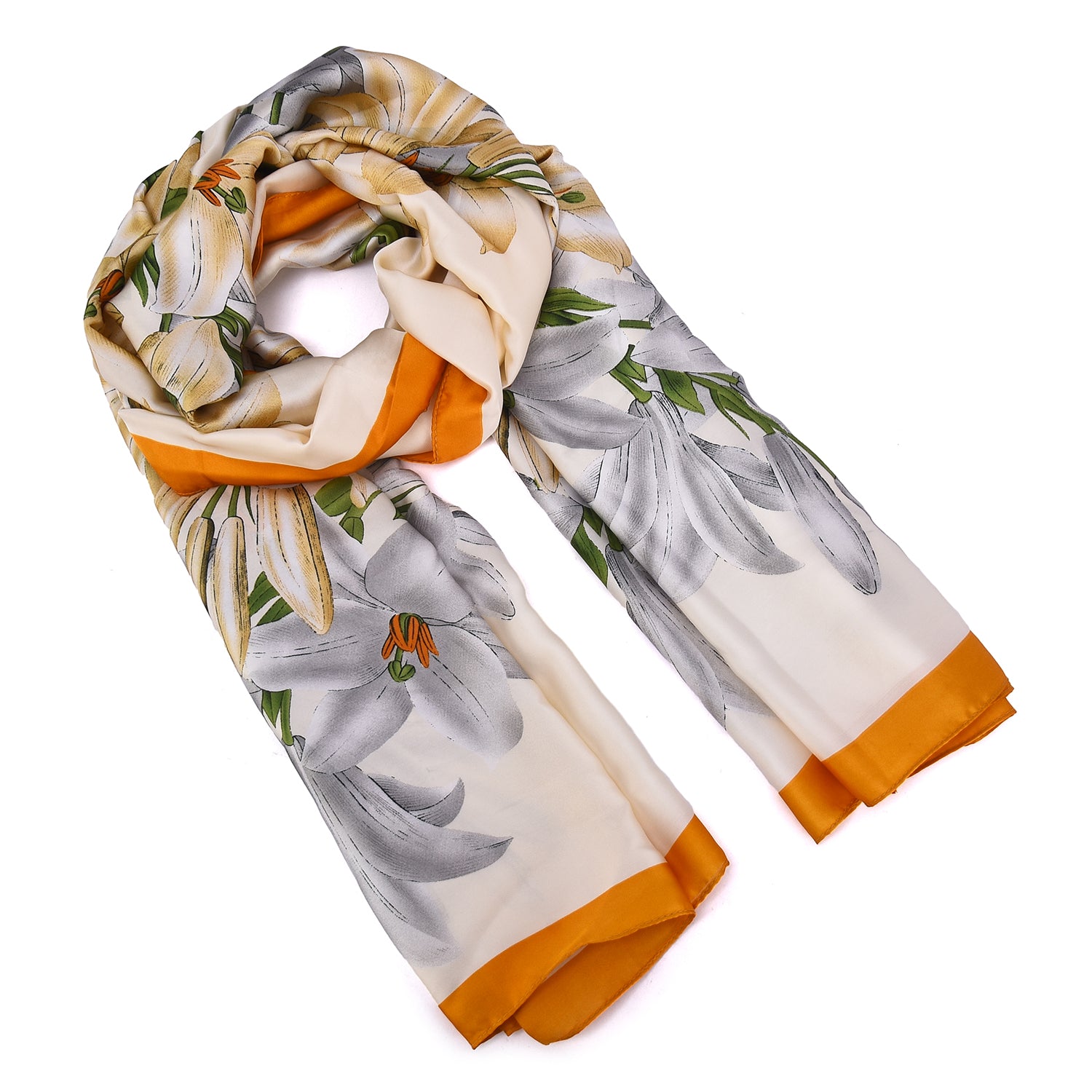 Women's Floral Printed Wrap Scarf - Mellow World 
