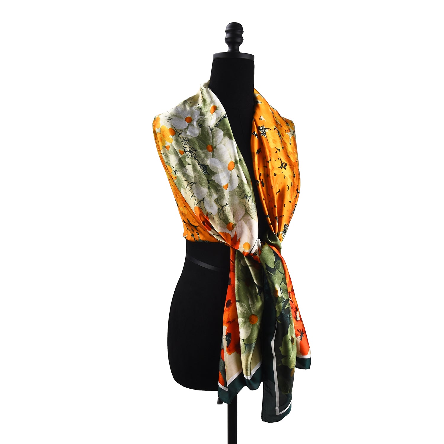 Women's Floral Printed Wrap Scarf - Mellow World 