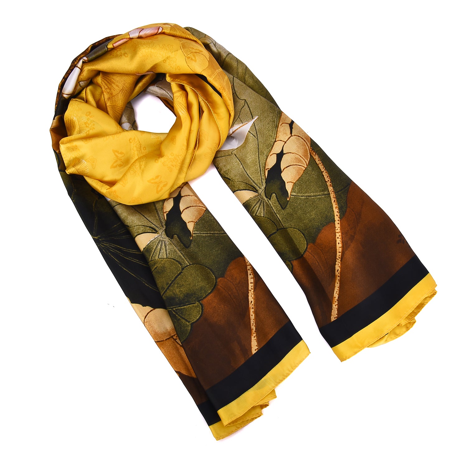 Women's Floral Printed Wrap Scarf - Mellow World 