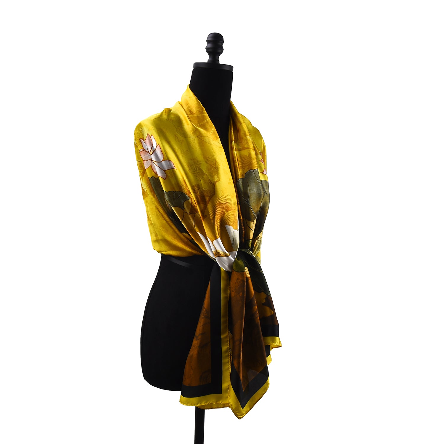 Women's Floral Printed Wrap Scarf - Mellow World 