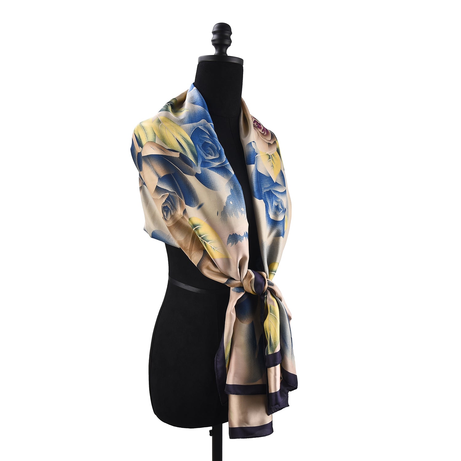 Women's Floral Printed Wrap Scarf - Mellow World 