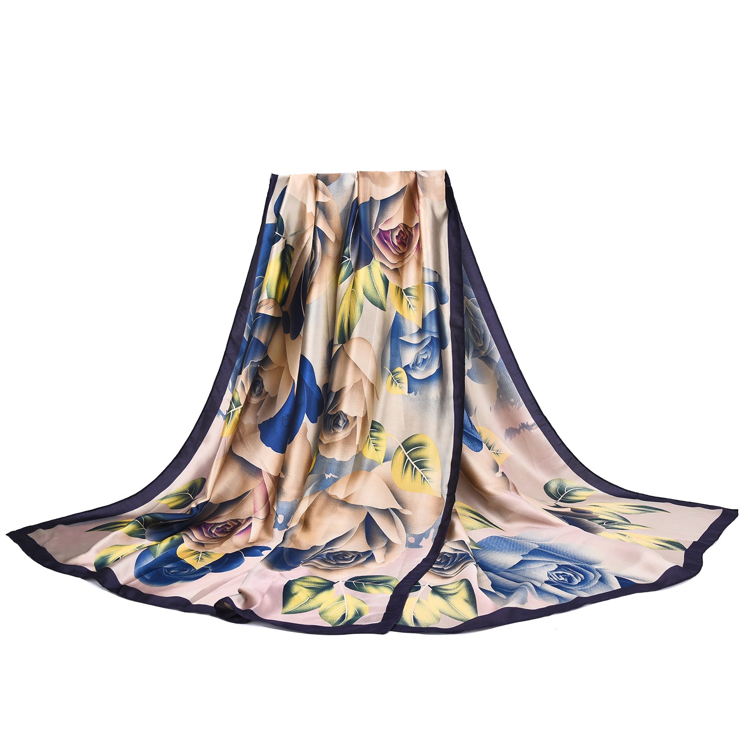 Women's Floral Printed Wrap Scarf - Mellow World 