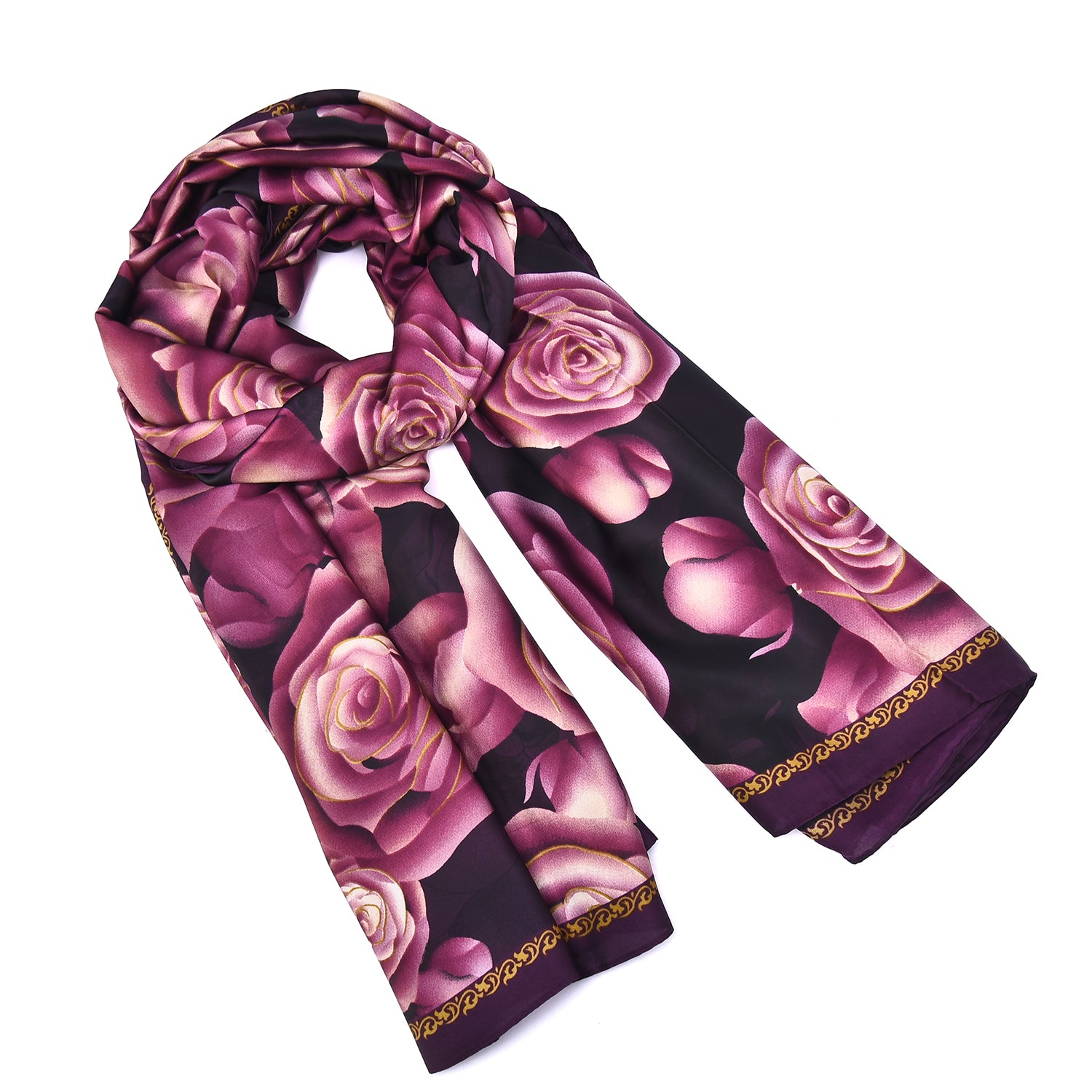 Women's Floral Printed Wrap Scarf - Mellow World 