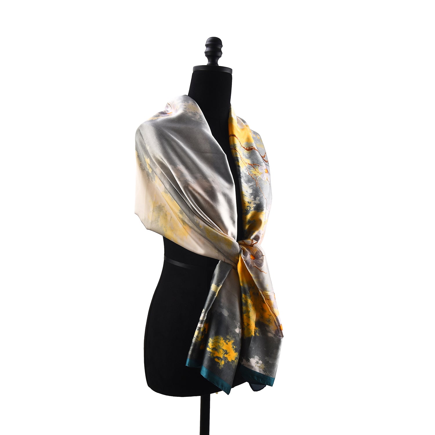 Women's Floral Printed Wrap Scarf - Mellow World 