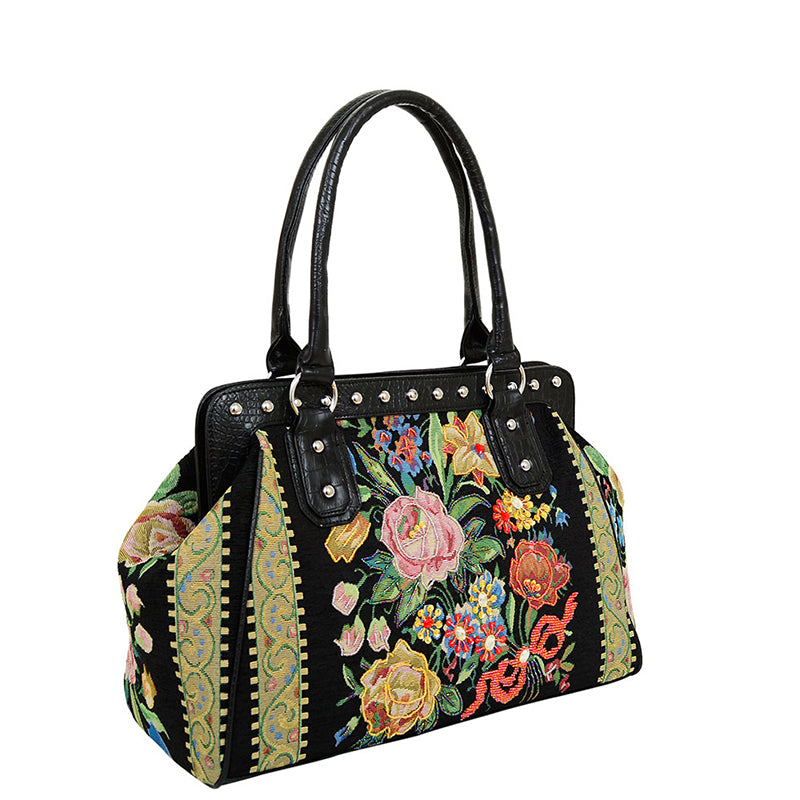 Flower Shop Hand Beaded Bag - Mellow World 