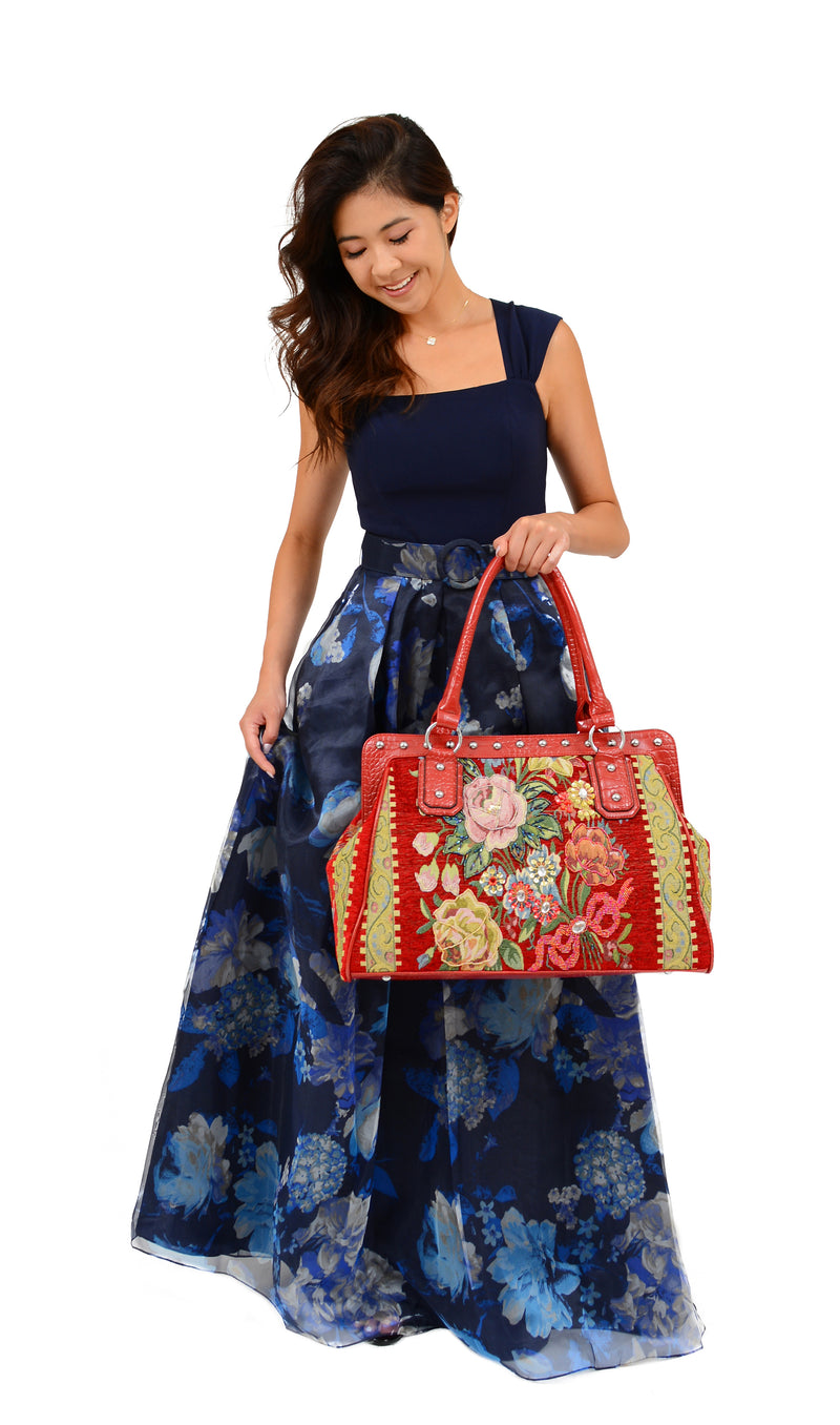 Flower Shop Hand Beaded Bag - Mellow World 