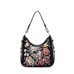 Flower Shop Hand Beaded Hobo - Mellow World 