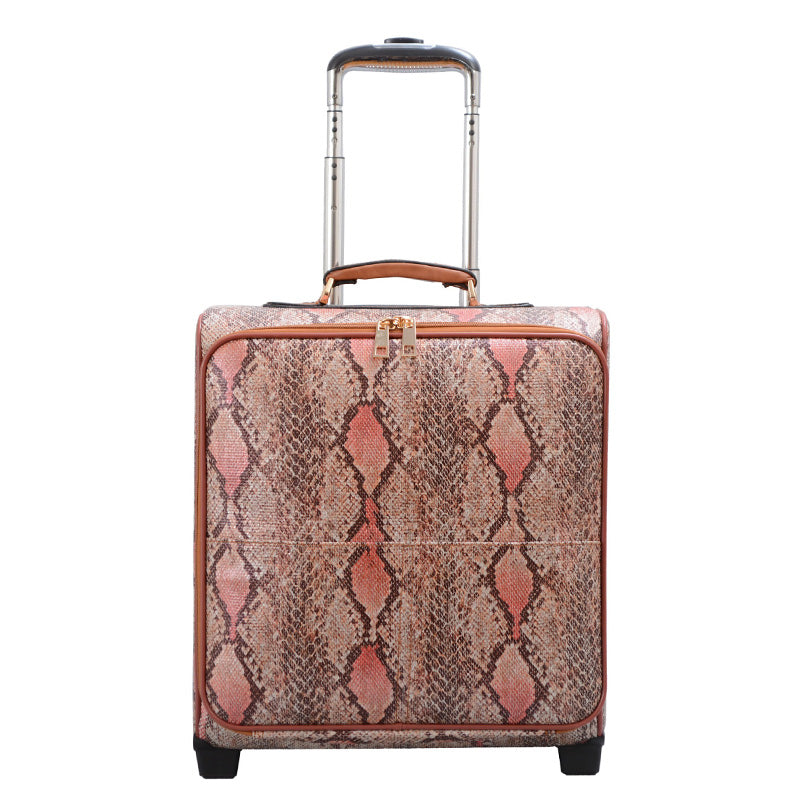 Rogue Salmon Rolling Suitcase - Mellow World 