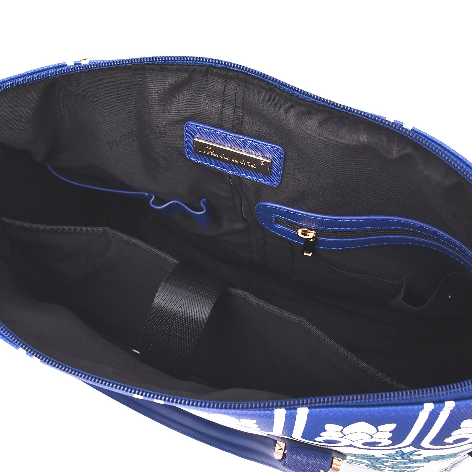 Porcelain Rolling Floral Laptop Tote - Mellow World 