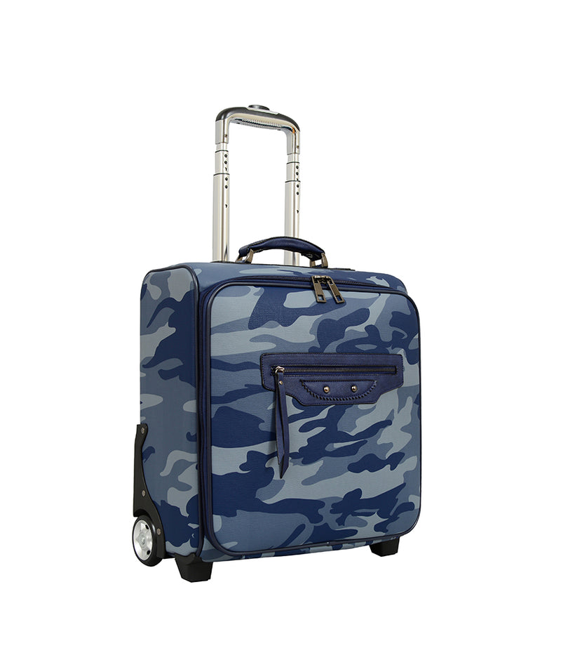 Brandy Camouflage Rolling Suitcase - Mellow World 