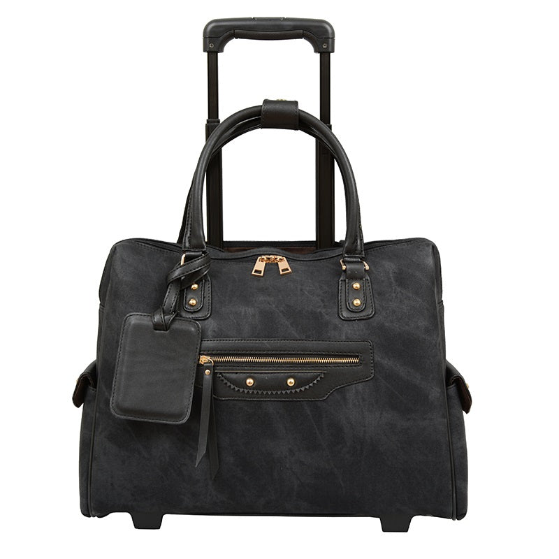 Dani Denim Washed Laptop Carrier - Mellow World 