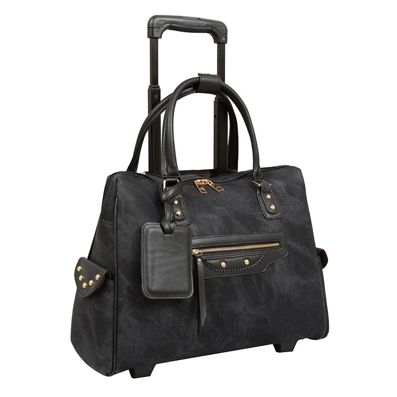 Dani Denim Washed Laptop Carrier - Mellow World 