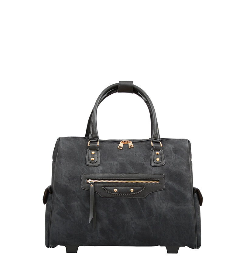 Dani Denim Washed Laptop Carrier - Mellow World 
