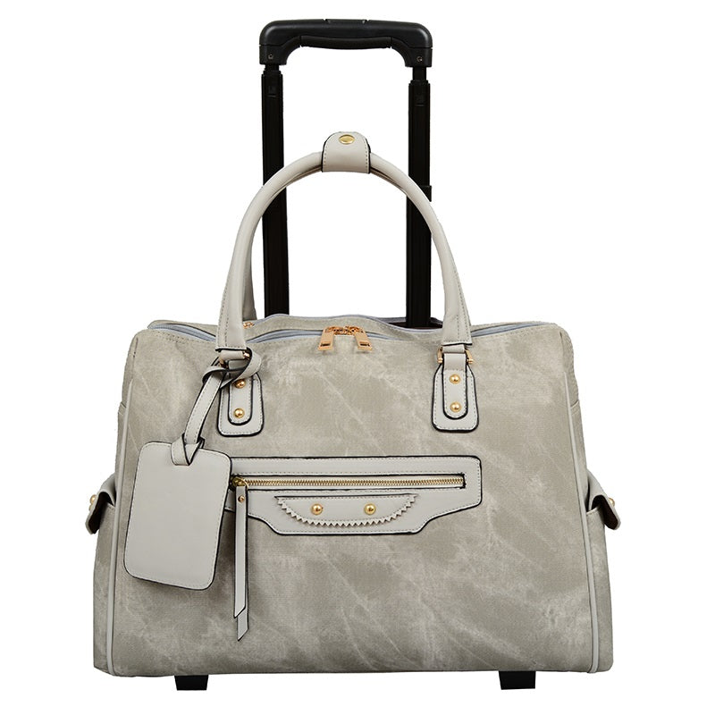 Dani Denim Washed Laptop Carrier - Mellow World 
