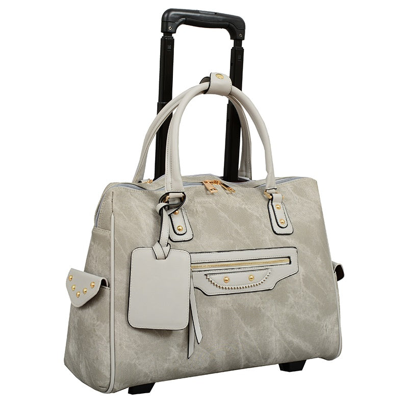Dani Denim Washed Laptop Carrier - Mellow World 