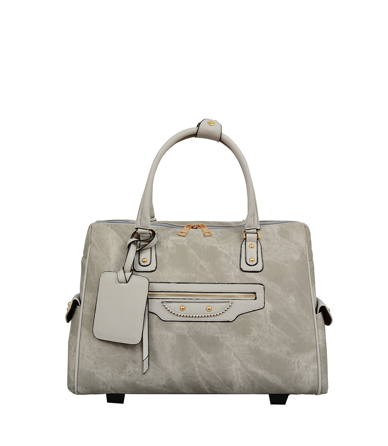 Dani Denim Washed Laptop Carrier - Mellow World 