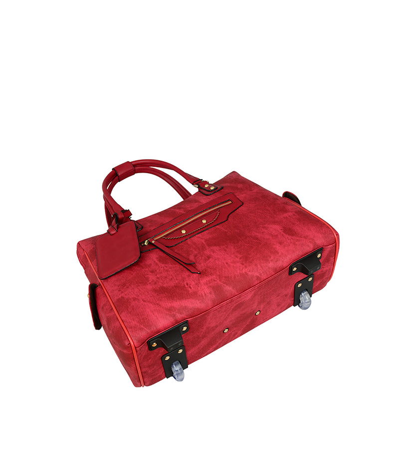 Dani Denim Washed Laptop Carrier - Mellow World 