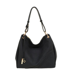 Mikayla Black Hobo Bag