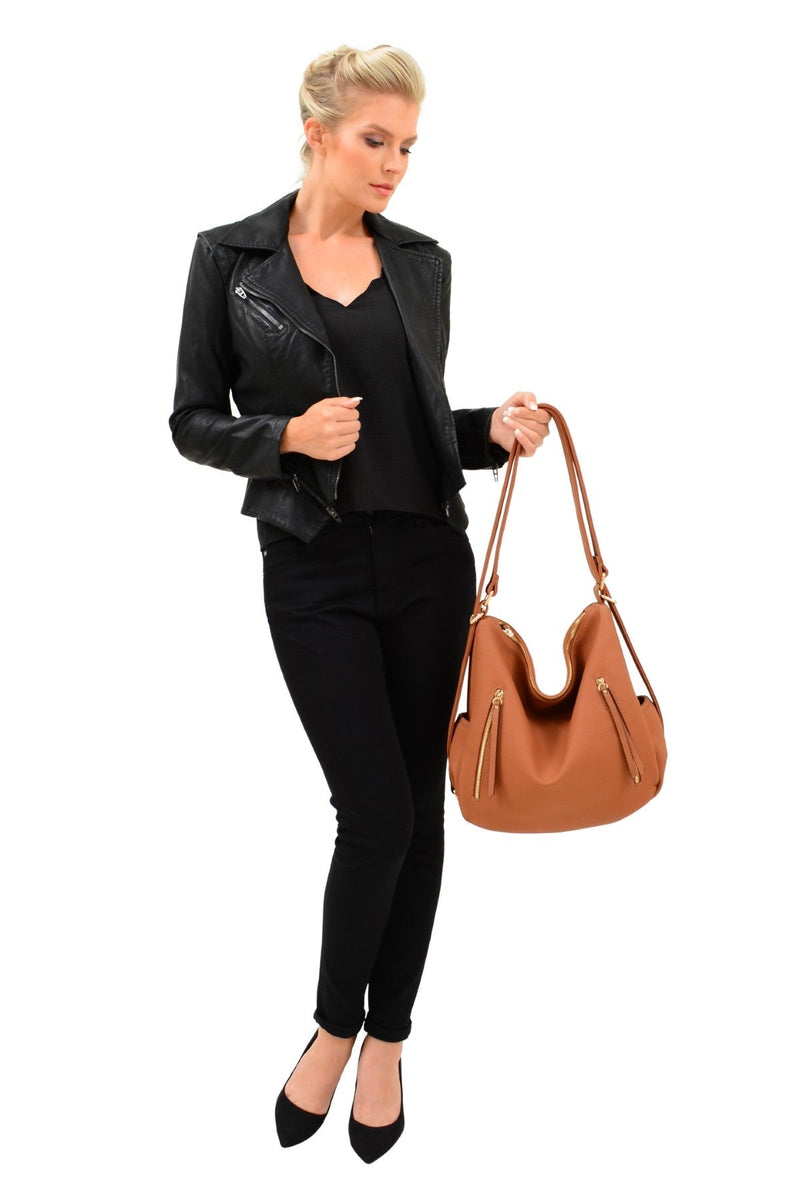 Leia Convertible Hobo / Backpack - Mellow World 