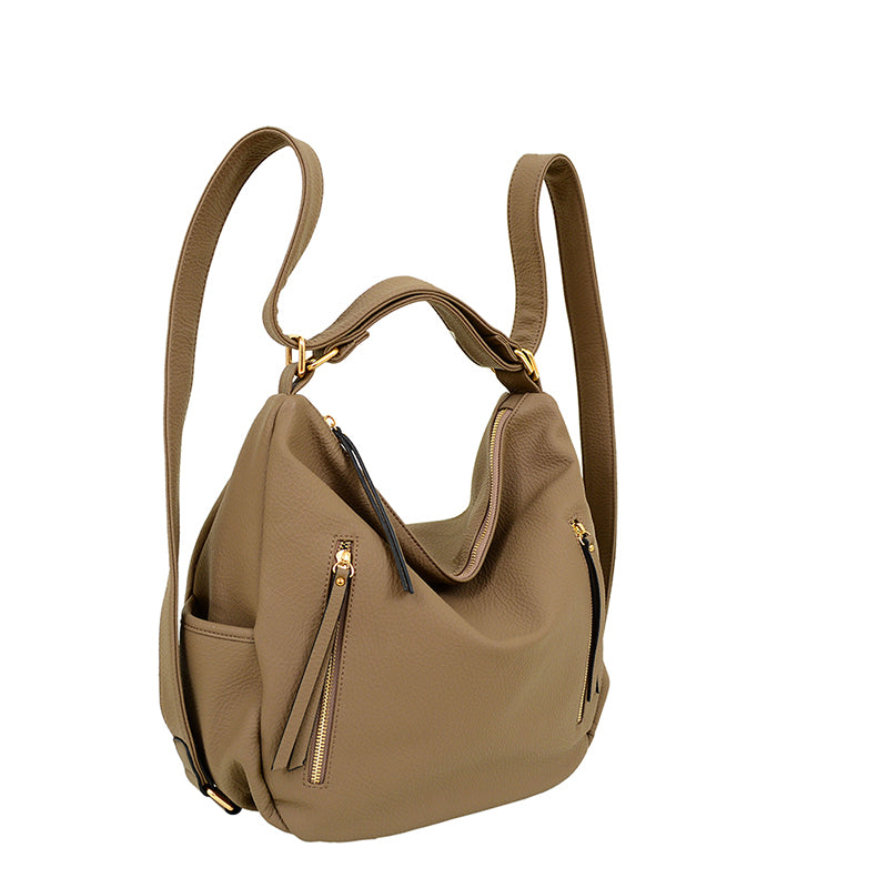 Leia Convertible Hobo / Backpack - Mellow World 