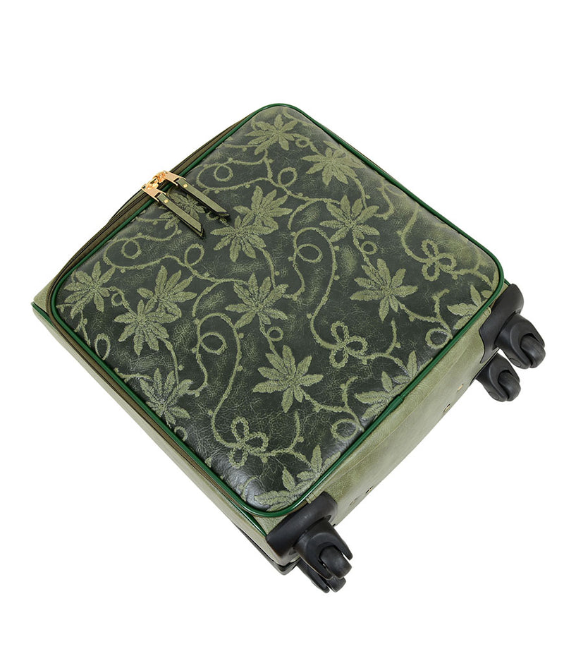 Risa Floral Embossed Suitcase - Mellow World 