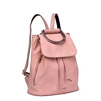 Jordana Quilted Tortoise Cognac Backpack - Mellow World 