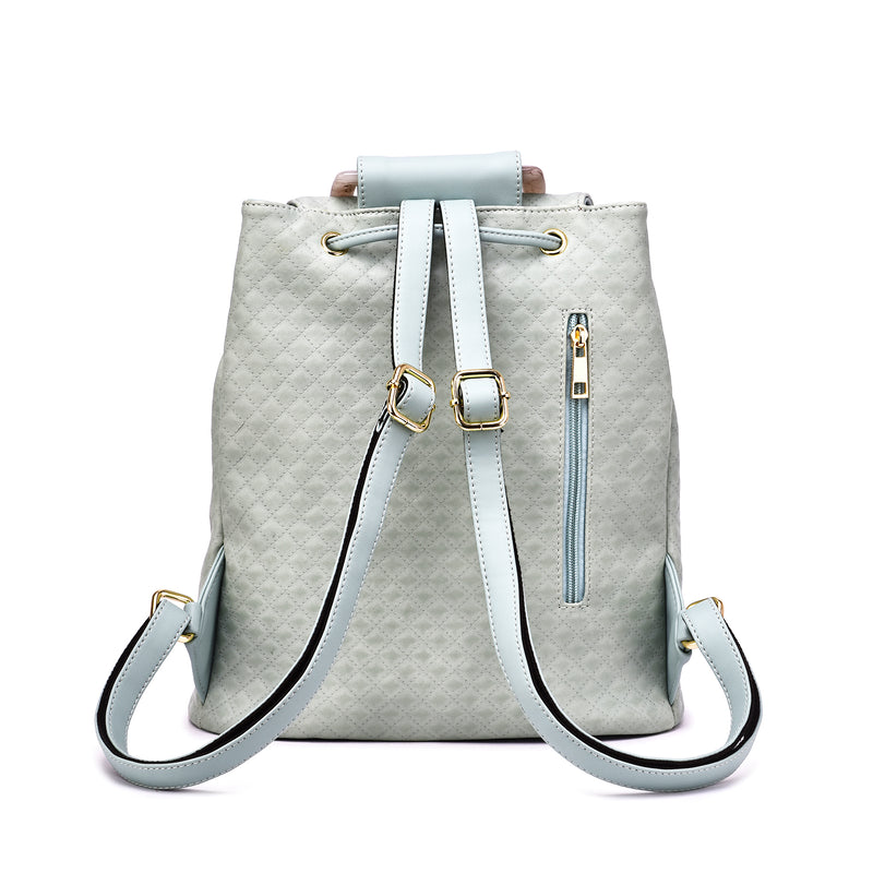 Jordana Quilted Tortoise Cognac Backpack - Mellow World 