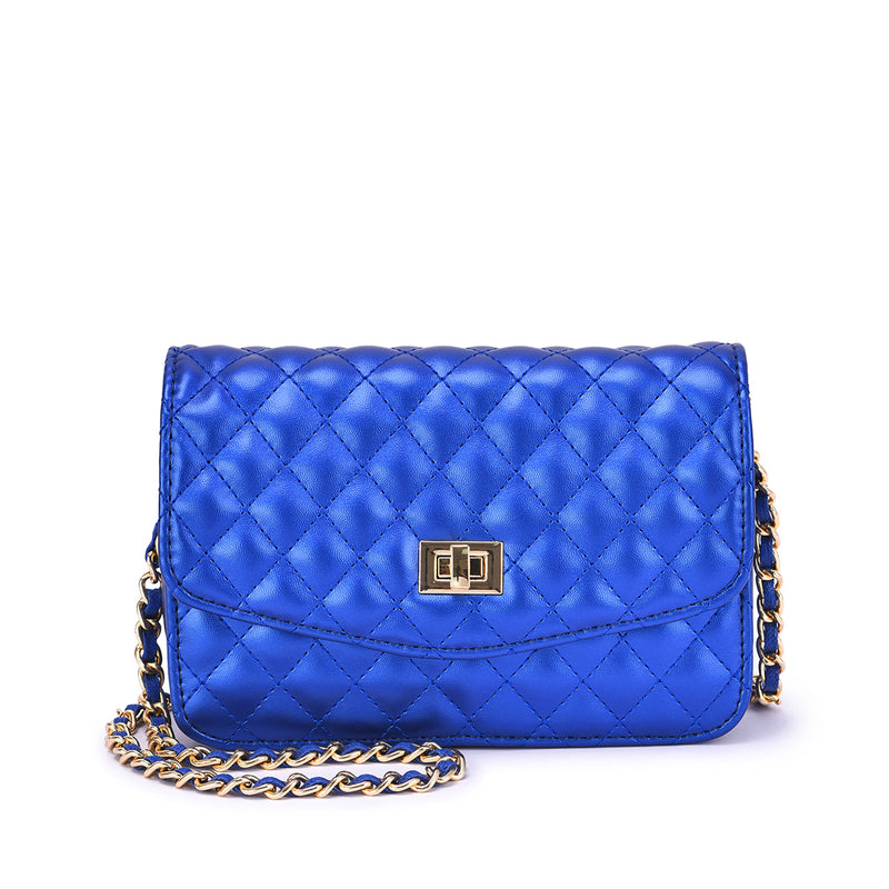 Amanda Quilted Crossbody Clutch - Mellow World 
