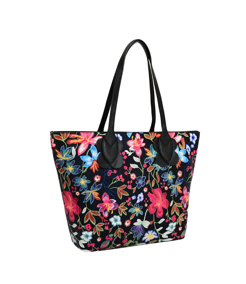 Primerose Floral Patterned Tote