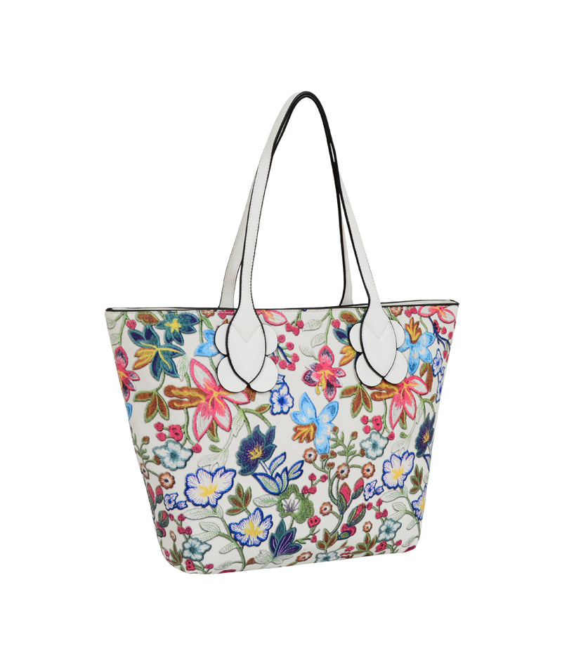 Primerose Floral Patterned Tote