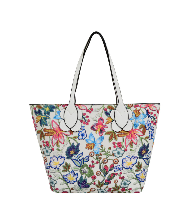 Primerose Floral Patterned Tote