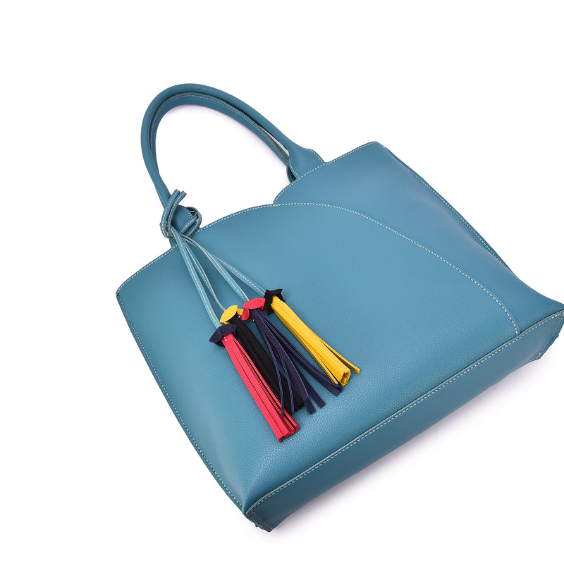 Allure Fashionable Tote with Tassels - Mellow World 
