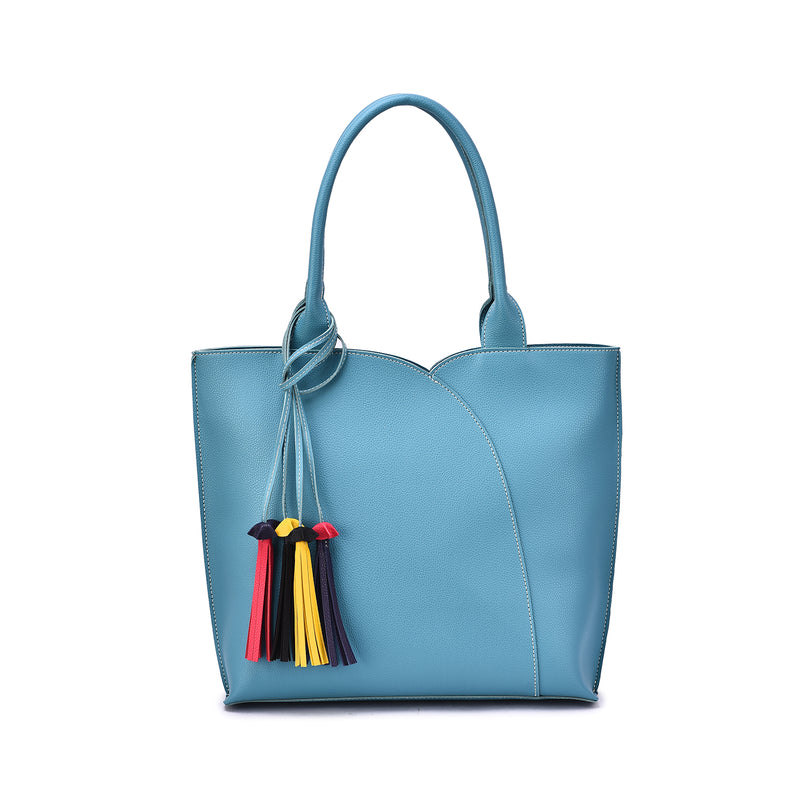Allure Fashionable Tote with Tassels - Mellow World 