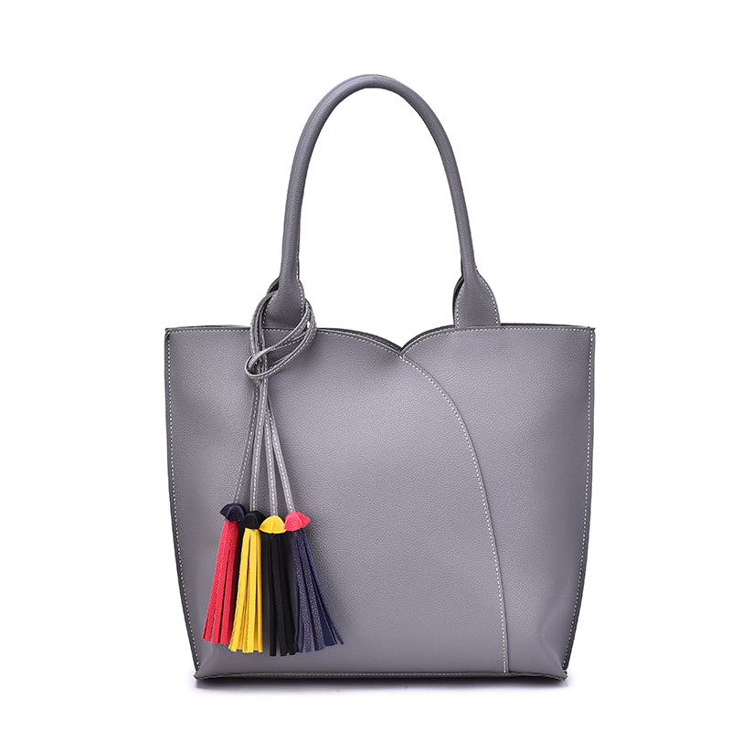 Allure Fashionable Tote with Tassels - Mellow World 