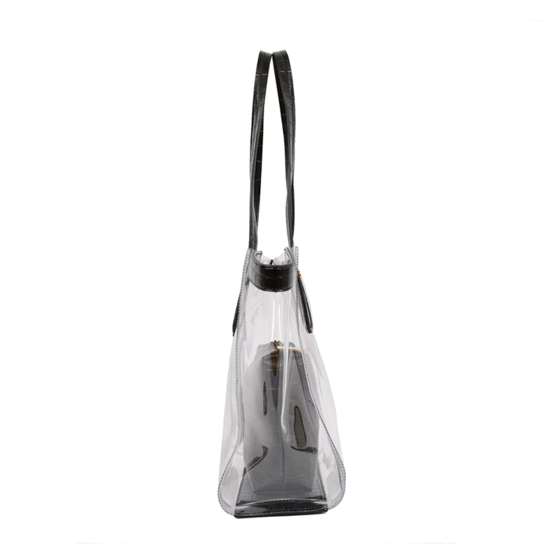 Brynn Transparent Tote - Mellow World 